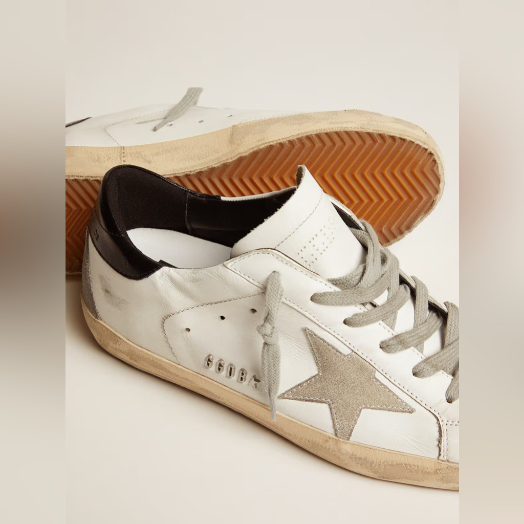 Golden Goose - Women's Super-Star With Black Heel Tab
